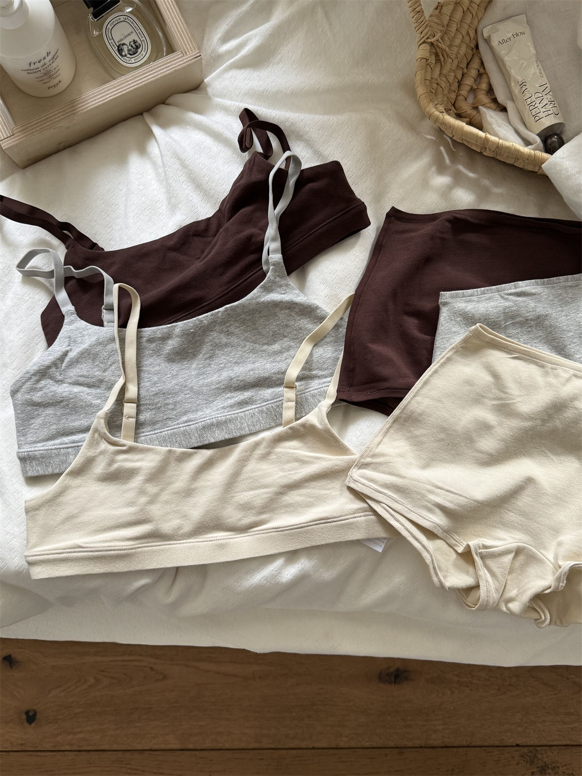 Vintage Cotton Sport Bra Set W - đánh giá và giá Cotton Bra Everyday