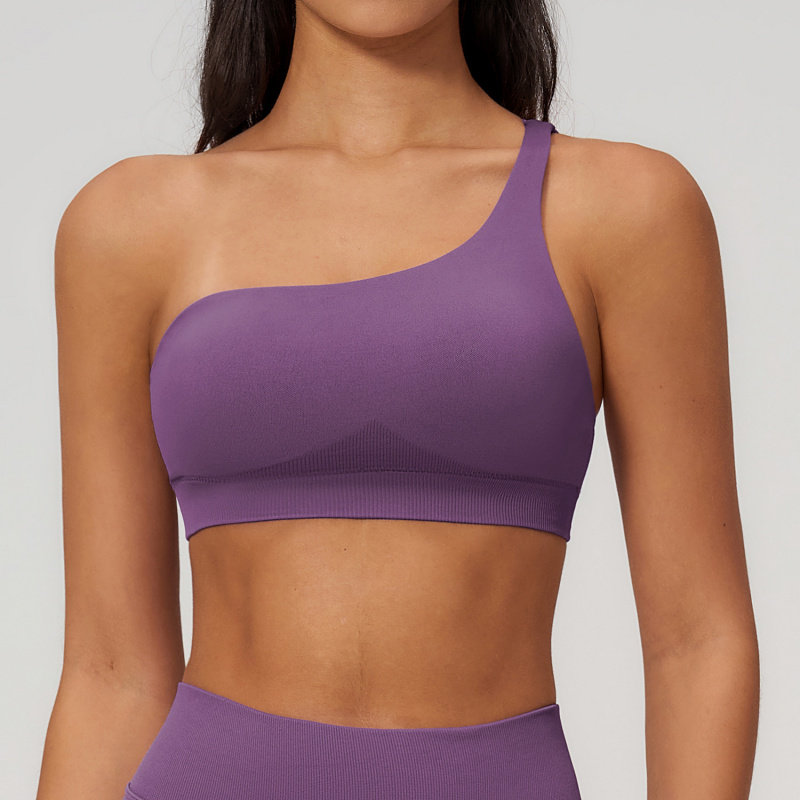 Spring Single-Shoulder Sporty  - đánh giá và giá Sports Bra Racerback