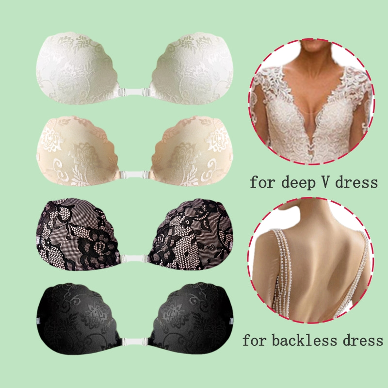 Lace Invisible Bra Backless St - đánh giá và giá Backless Bra Sticky