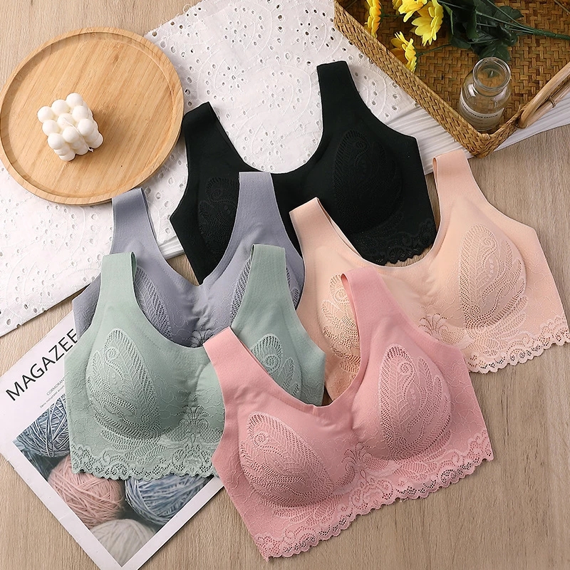 Breathable Latex Bra Seamless  - đánh giá và giá Sleep Bra Bralette
