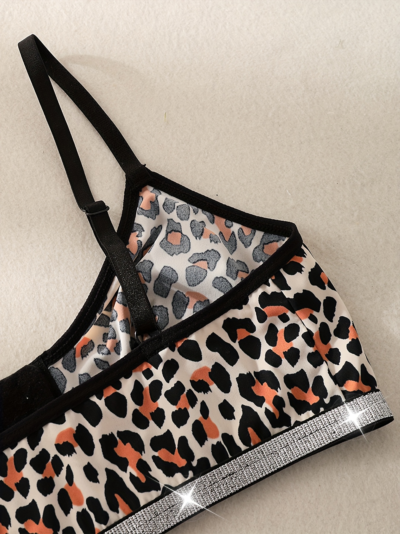 1pc Women's Leopard Print Wire - đánh giá và giá Wirefree Bra Comfort