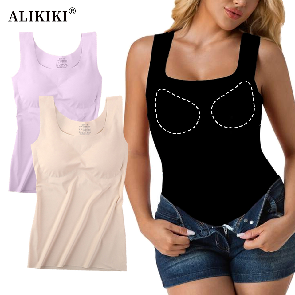 Ice Silk Wireless Push Up Tank - đánh giá và giá T Shirt Bra Seamless