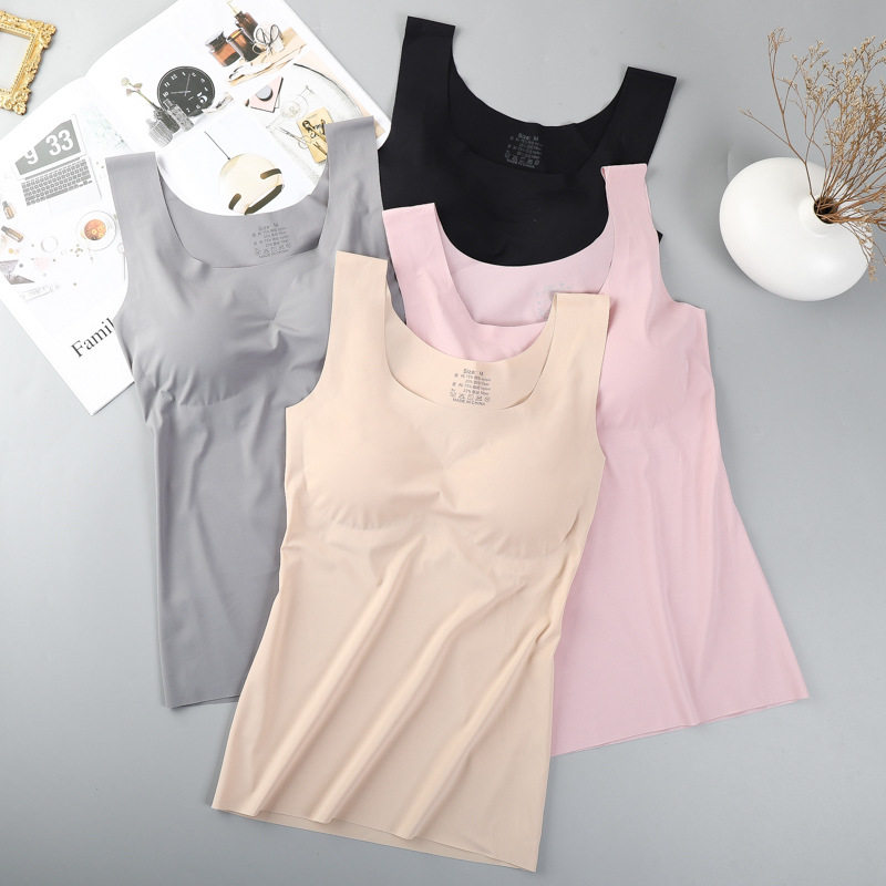 Ice Silk Wireless Push Up Tank - đánh giá và giá T Shirt Bra Seamless