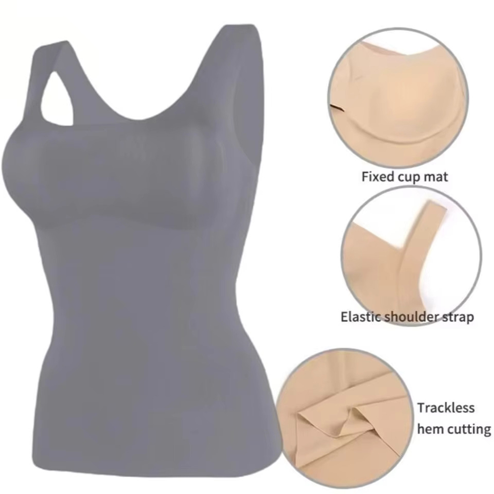 Ice Silk Wireless Push Up Tank - đánh giá và giá T Shirt Bra Seamless