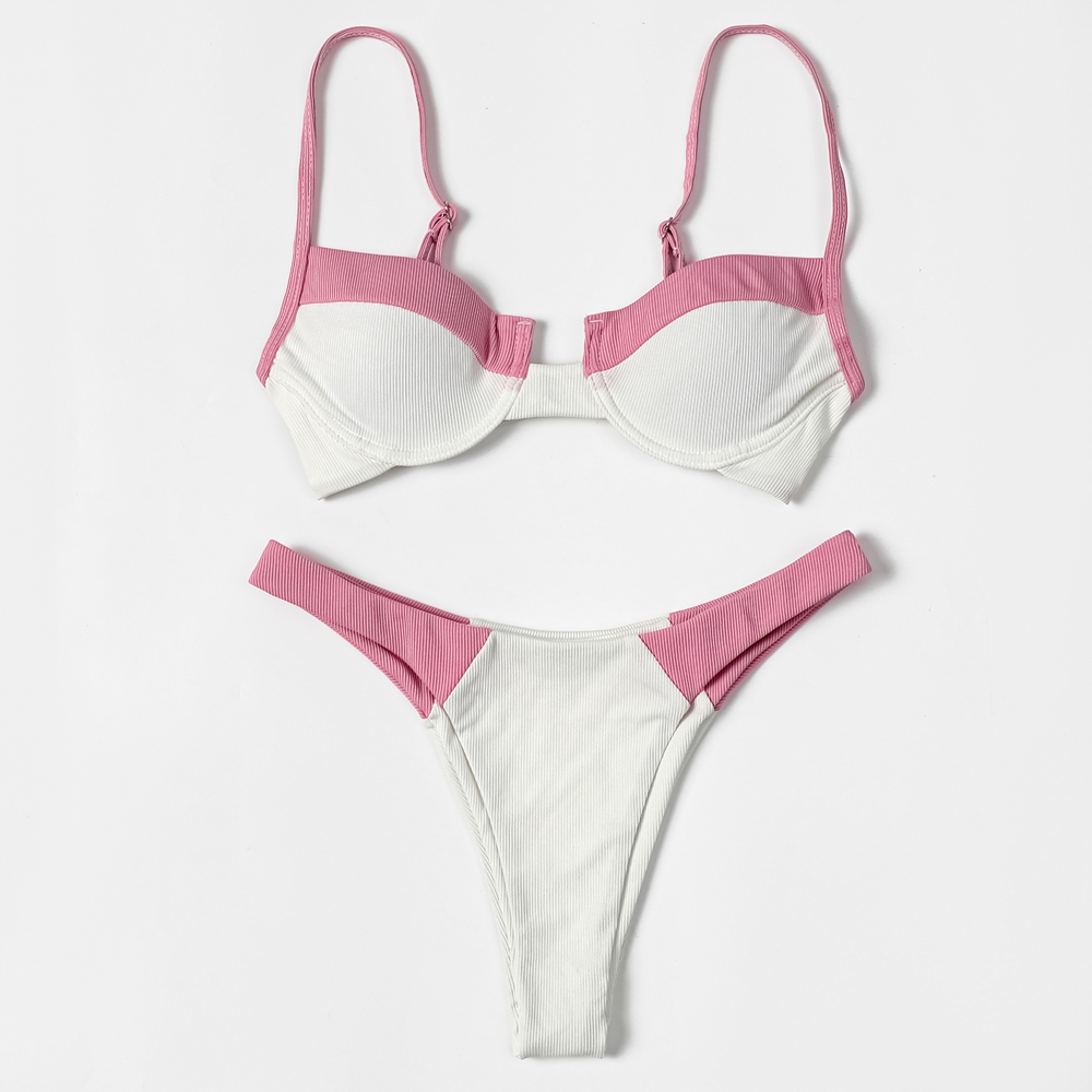 ZTVitality Ribbed Splicing Sex - đánh giá và giá Underwire Bra Padded