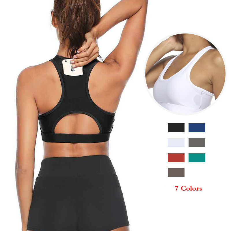 Women Workout Tank Top Gym Str - đánh giá và giá Underwire Bra Padded