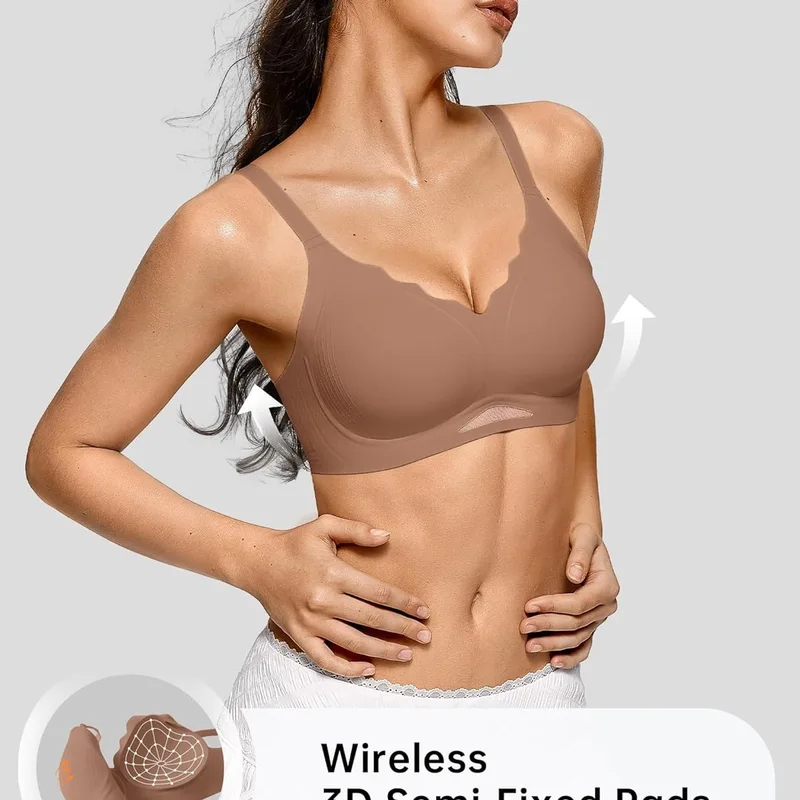 Women’s Wireless Bras Scallope - đánh giá và giá Wirefree Bra Comfort