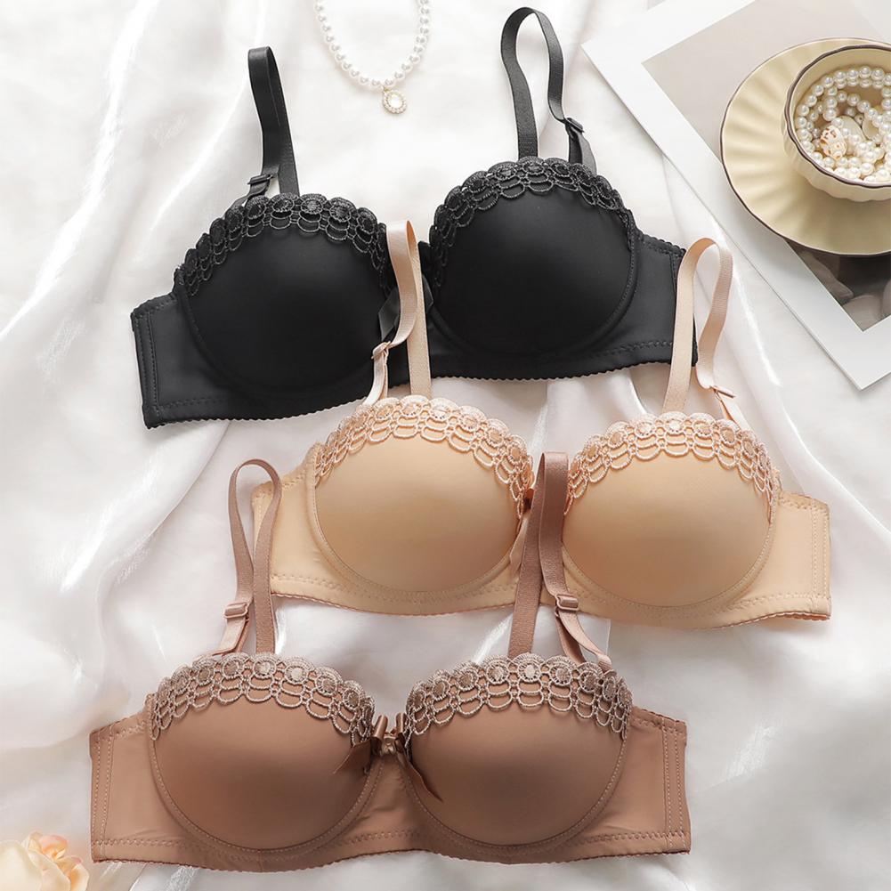 Thin Mold Cup Bra Lace Bralett - đánh giá và giá Demi Bra Balconette