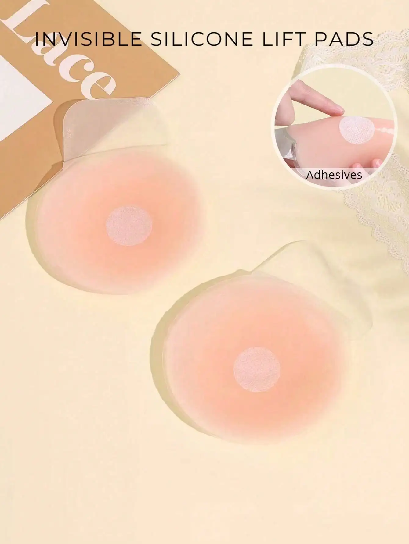 1 Pair Women's Silicone Breast - đánh giá và giá Strapless Bra Adhesive