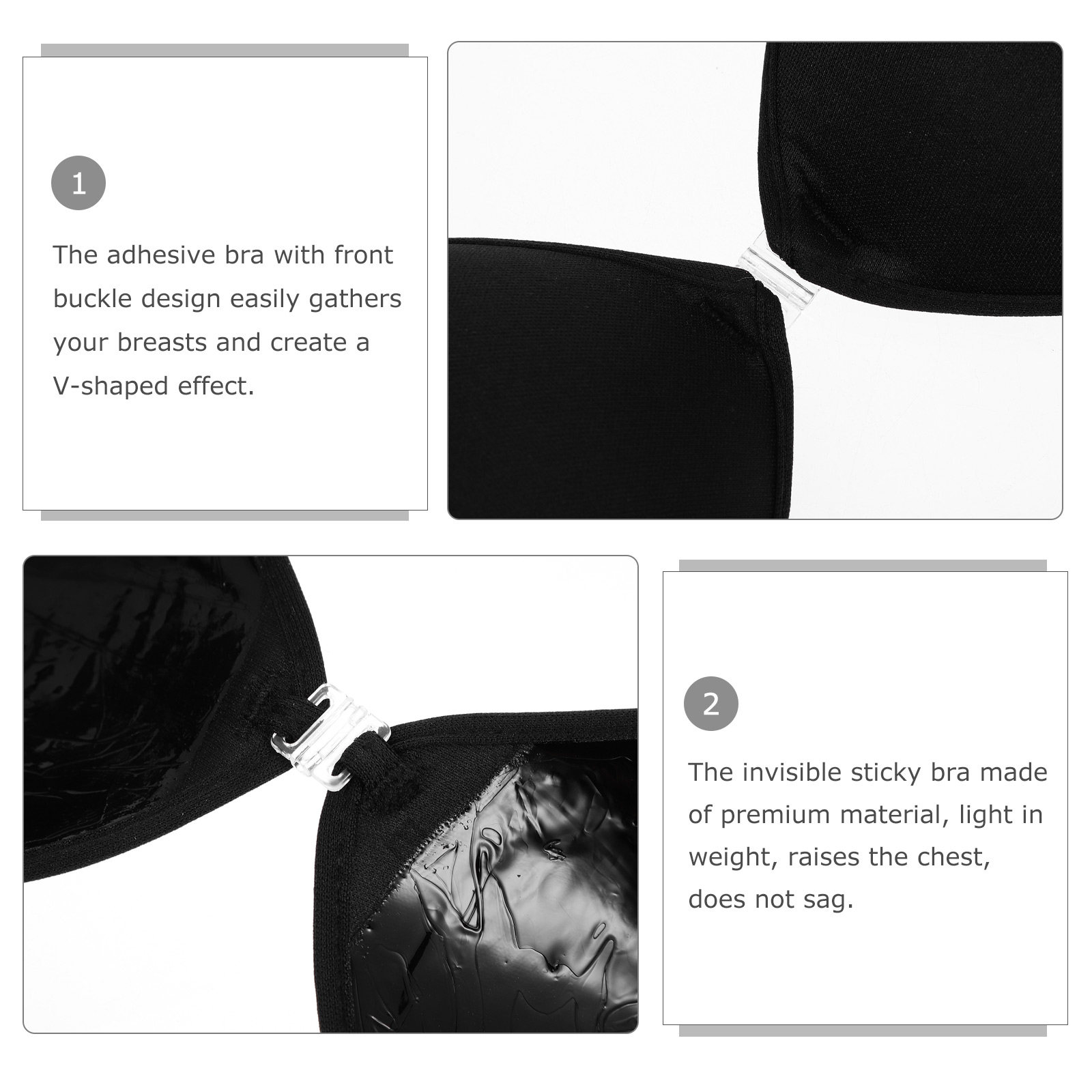 Strapless Push Up Silicone Adh - đánh giá và giá Strapless Bra Adhesive