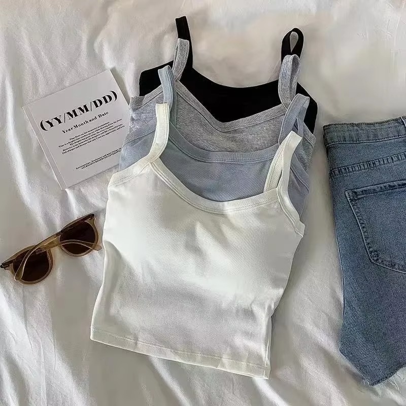 Crop Top Women Sexy Sleeveless - đánh giá và giá T Shirt Bra Seamless