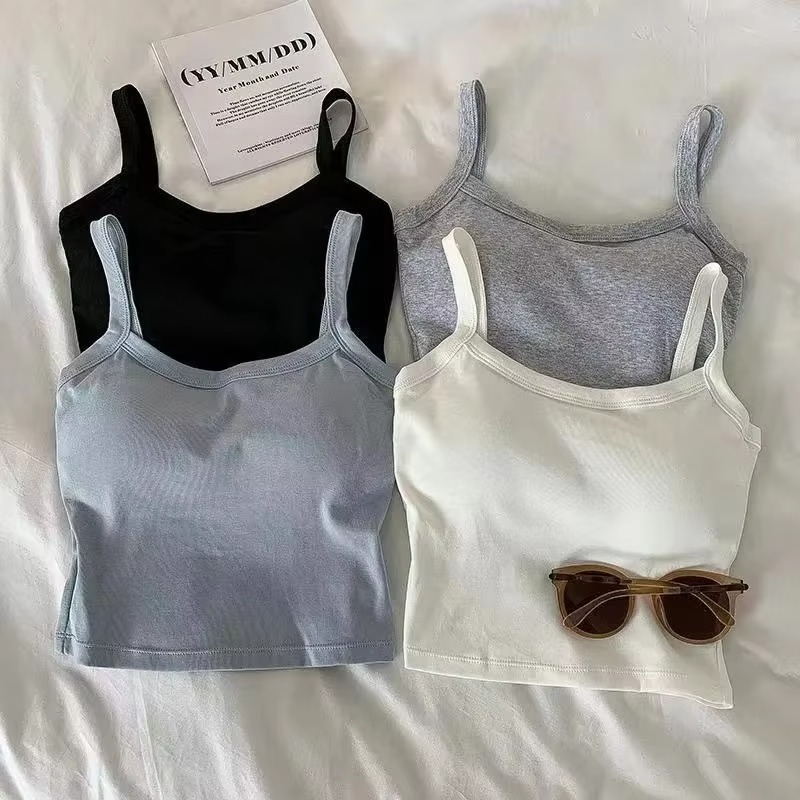 Crop Top Women Sexy Sleeveless - đánh giá và giá T Shirt Bra Seamless